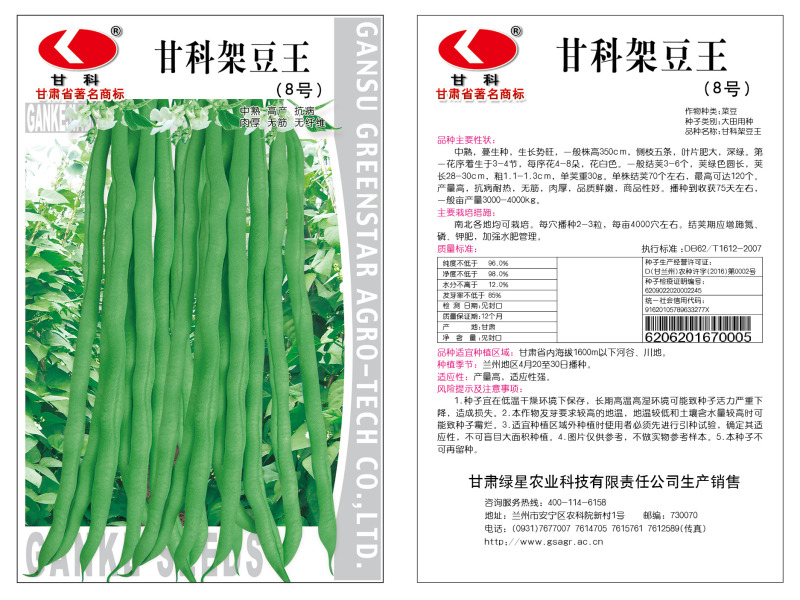架豆种子