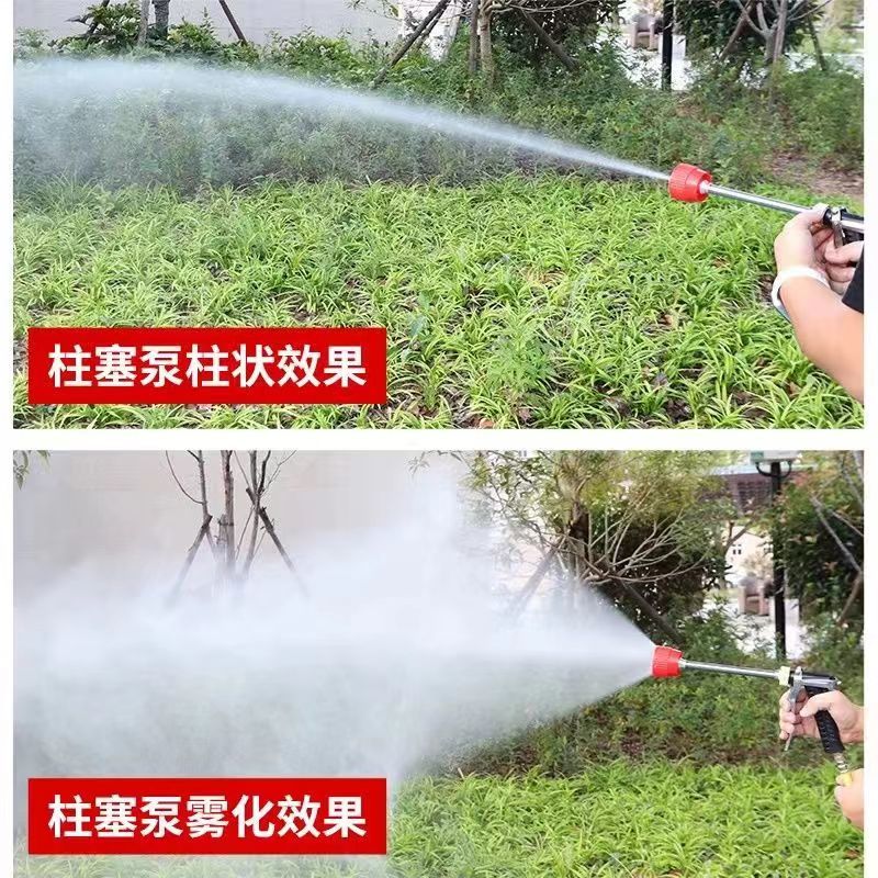 螺纹打药喷枪高压雾化喷枪新式汽油打药机台湾款果树园喷雾枪