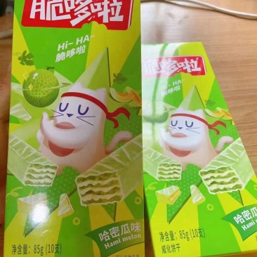 唇动哈密瓜威化饼