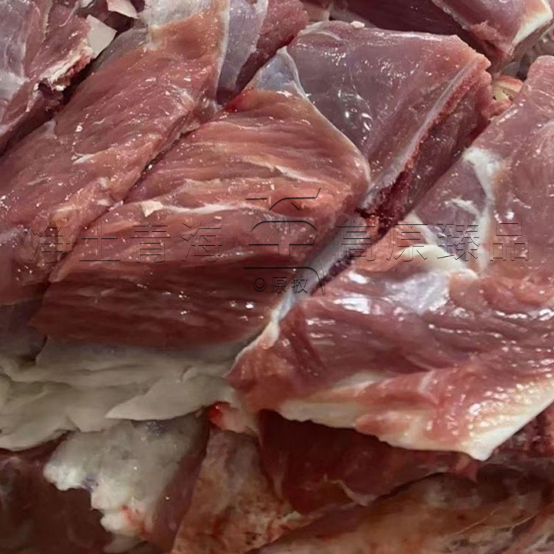 切割青海藏羊精品现杀现货不添加不注水真空包装