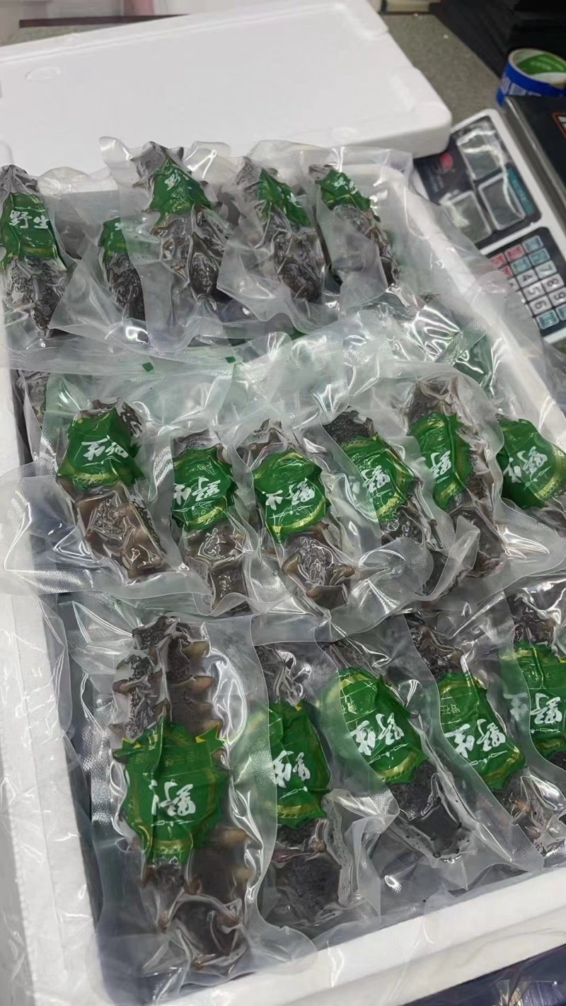 辽宁大连即食海参大量供应开袋即食口感筋道欢迎下单