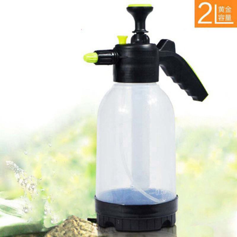 浇花喷水壶2L喷壶气压式洒水壶高压力消毒喷雾器养花洗车工