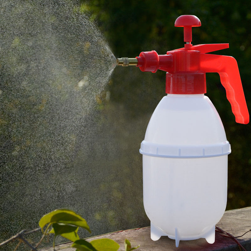 园艺1.5L喷雾器浇花壶洒水壶塑料手动气压式喷壶喷水壶小