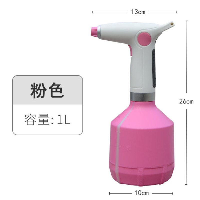 园艺浇水器电动喷壶家用浇花水壶高压力浇花壶喷雾工具自动喷