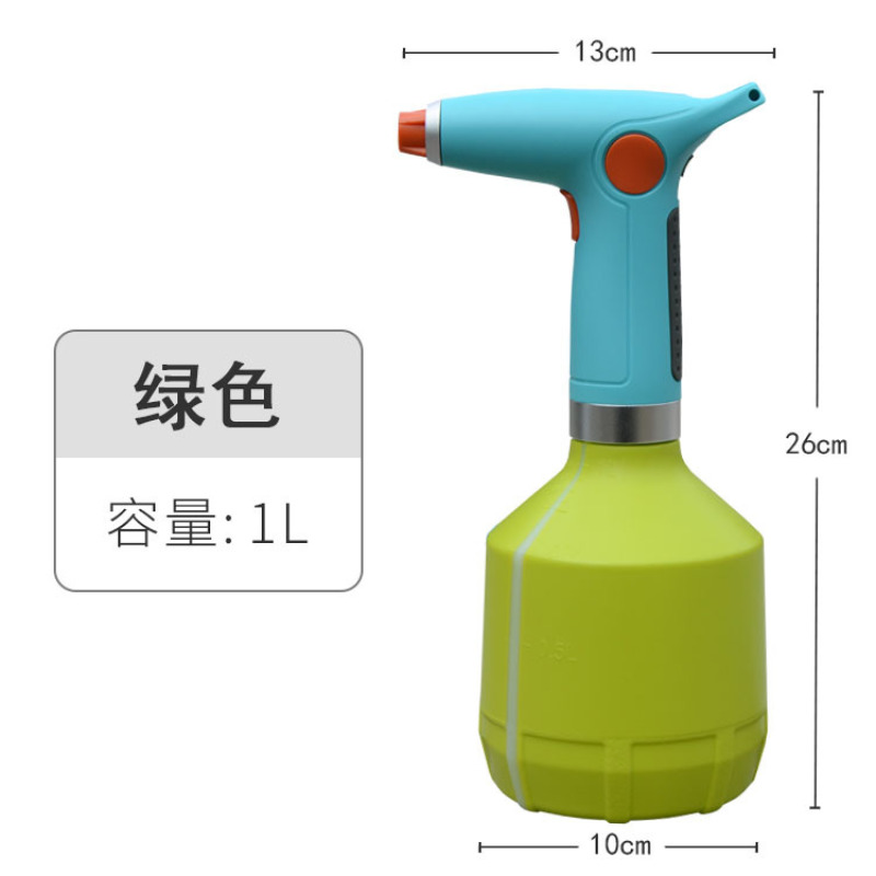 园艺浇水器电动喷壶家用浇花水壶高压力浇花壶喷雾工具自动喷