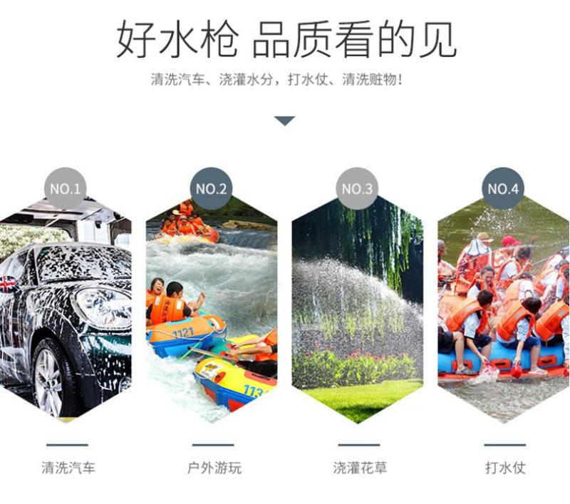 园艺喷枪往复式农用喷雾器手动不锈钢抽拉洗车消毒伸缩长杆洒