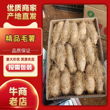 红泥土毛薯广东毛薯基地一手货！货源充足！价格实惠