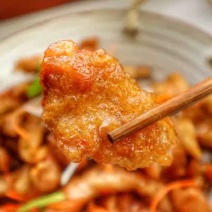 环惠客锅包肉裹粉冷冻糖醋里脊鸡肉块油炸半成品小吃800克