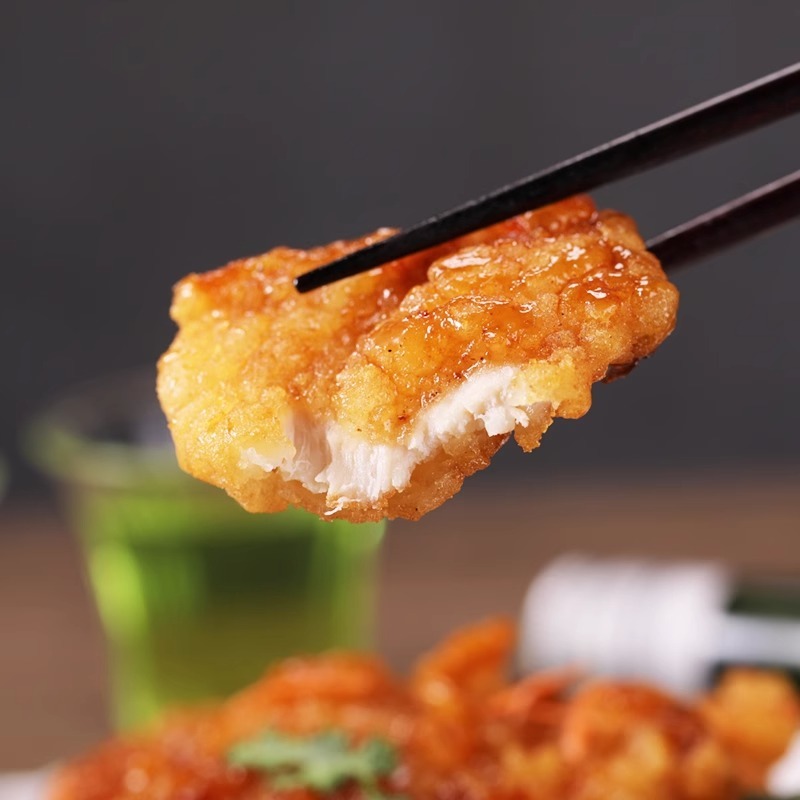 环惠客锅包肉裹粉鸡肉汉堡店冷冻半成品商用食材油炸小吃
