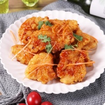 环惠客锅包肉裹粉鸡肉汉堡店冷冻半成品商用食材油炸小吃