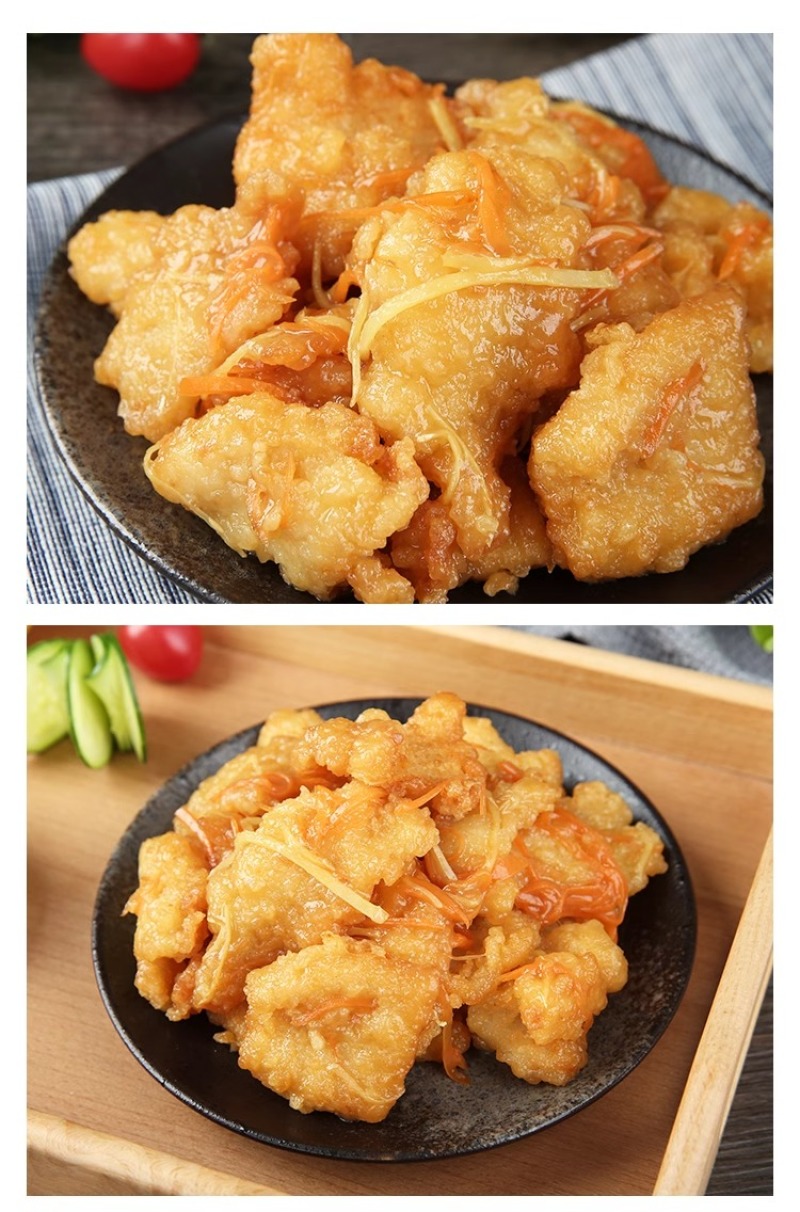 环惠客东北老式锅包肉800g整箱商用食堂摆摊小吃冷冻食材