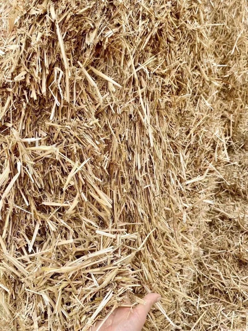 优质精品小麦秸秆粉碎出尘二次加压保质保量