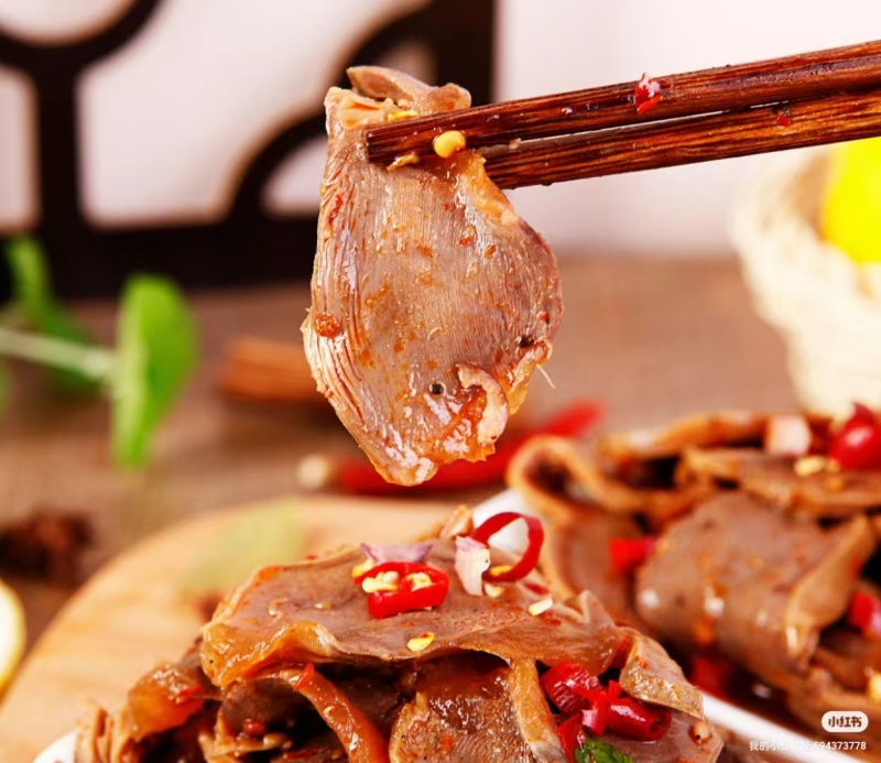卤鸭胗，鸭胗片，藤椒鸭胗，源头厂家，代加工代贴牌
