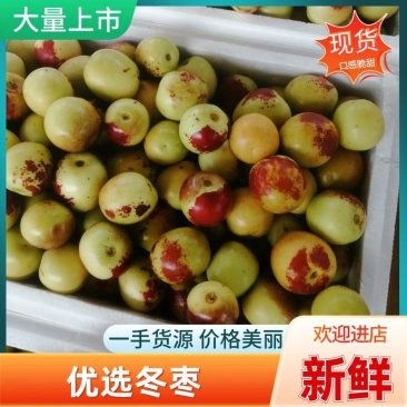 河北冬枣鲜冬枣产地直发供应市场各大商超社区团购
