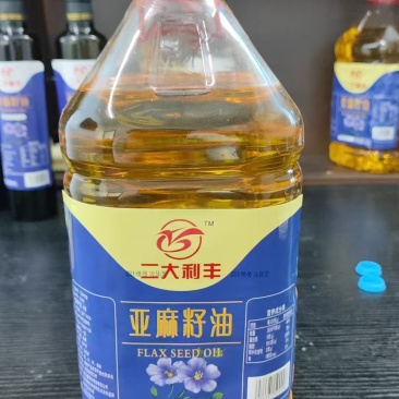 高端亚麻籽油，有检测报告，自己加工，资质齐全品质放心
