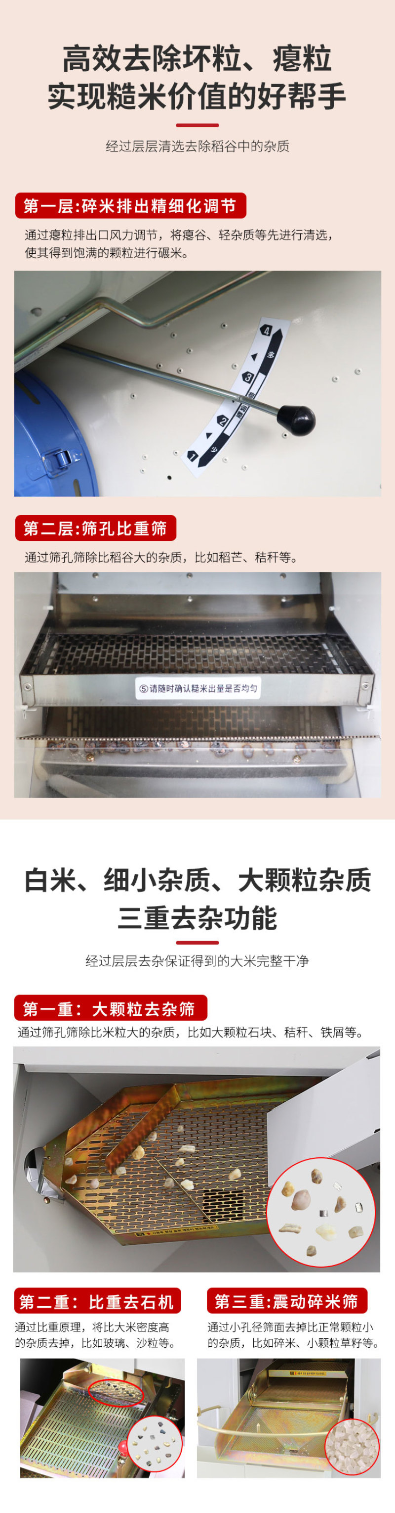 组合碾米机商用大型全自动新款鲜米机稻谷脱壳家用小型