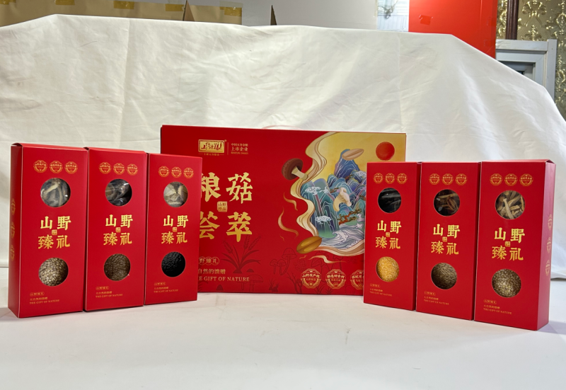粮菇荟萃礼盒厂家直供品质保证量大优惠可接定制