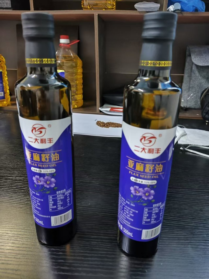 淮阳亚麻籽油养生油自产自销品质保证电商一件代发
