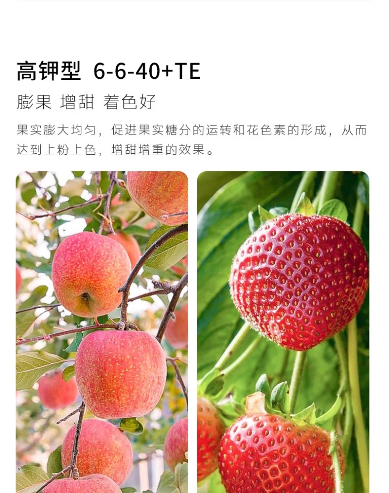 大量元素水溶肥料高钾型提高坐果率膨果壮果天梦圆