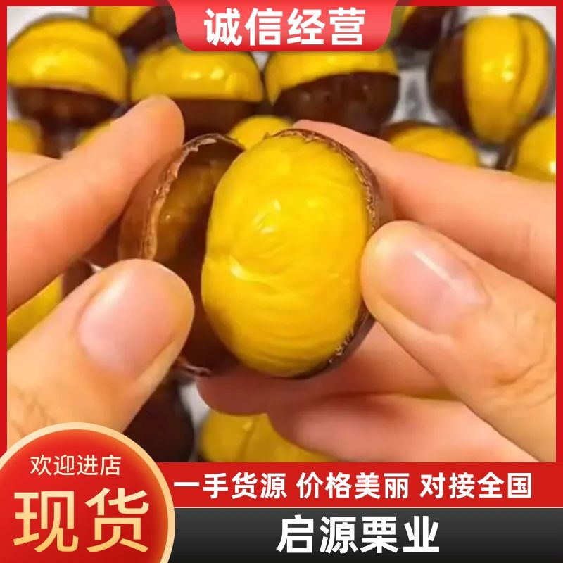 【炒货店专用】山东高山老树精品板栗，粒粒饱满，香甜糯黄油
