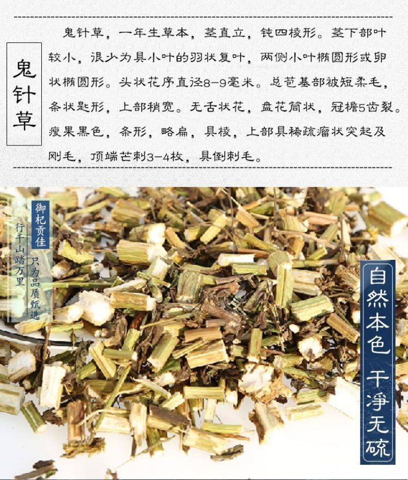 鬼针草，金盏银盘，长寿草，经营各种中药材欢迎咨询合作