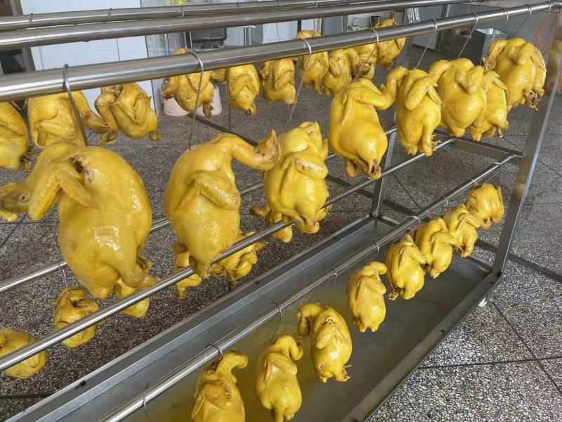 盐焗鸡鲜香可口厂家直发货源充足餐饮坝坝宴摆摊