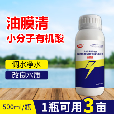 油膜清清除池塘油膜调水净水去除油膜改良水质