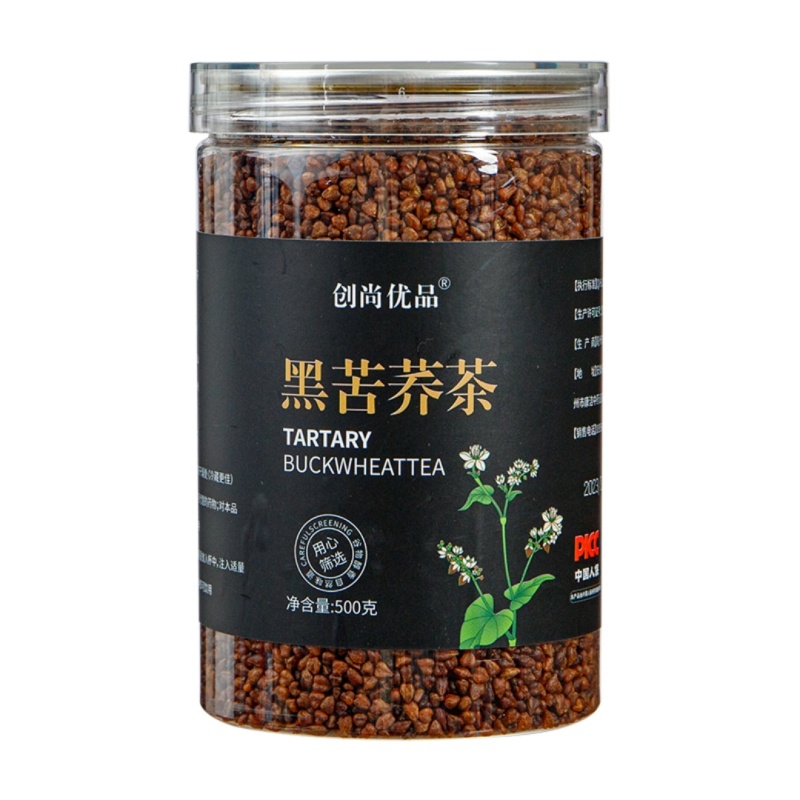 黑苦荞500克罐装