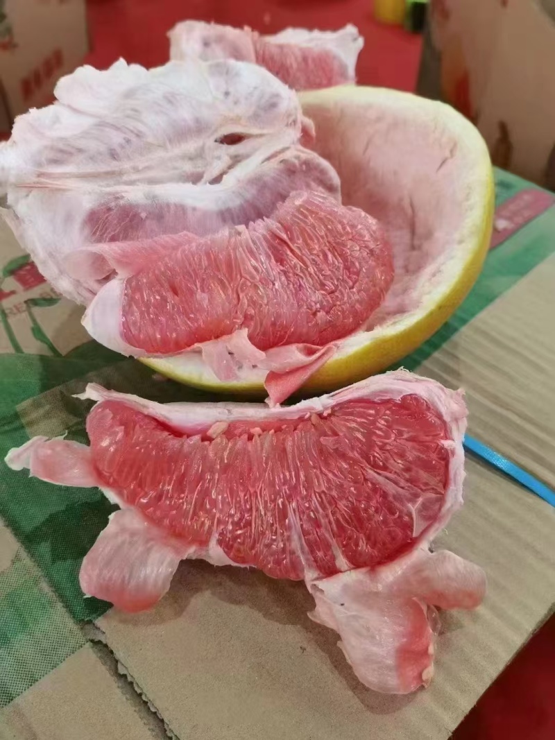 【实力推荐】红心柚湖北套袋红柚可视频看货品质保证