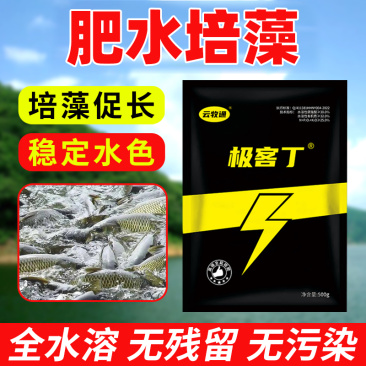 极客丁速溶营养肥肥水稳水鱼塘肥水调水低温肥水