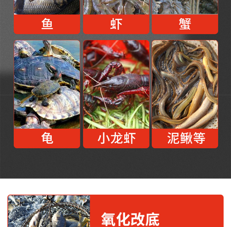 生物改底分解有机质改底调水分解塘底淤泥调水稳水