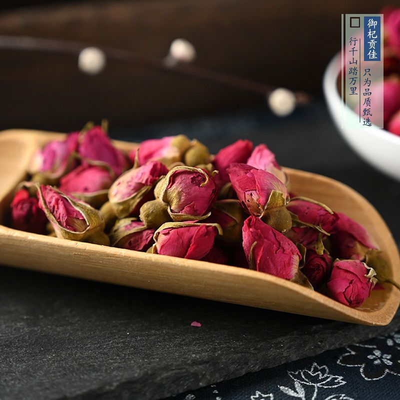 玫瑰花茶，玫瑰干花蕾，低温无硫烘焙平阴玫瑰花茶