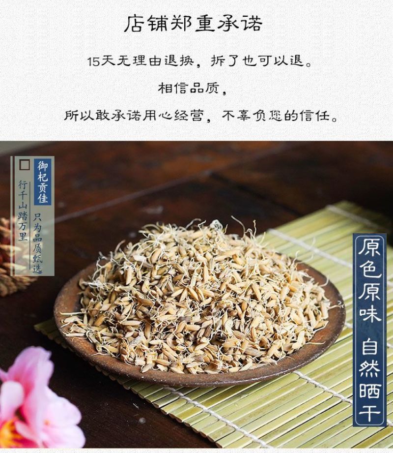 稻芽生稻芽中药材生稻牙谷牙有炒稻芽炒谷芽稻牙谷牙