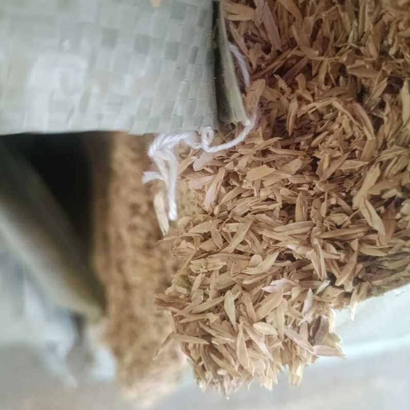 稻壳饲料原料鸡鸭鹅猪饲料添加米糠用于大棚种植