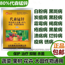 80%代森锰锌杀菌剂霜霉病疫病炭疽病叶斑病疮痂病锈病包邮
