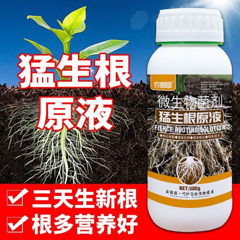爆根原液强力生根壮苗剂移栽扦插果树花卉绿萝专用促生根壮根