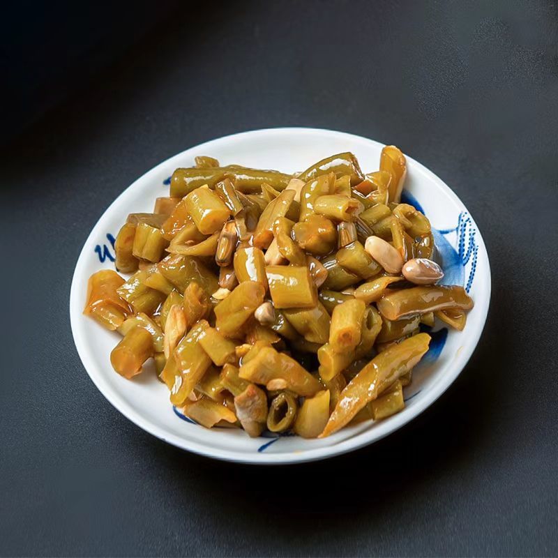 酸豆角泡前新鲜泡后美味鲜豆角腌制支持视频看货