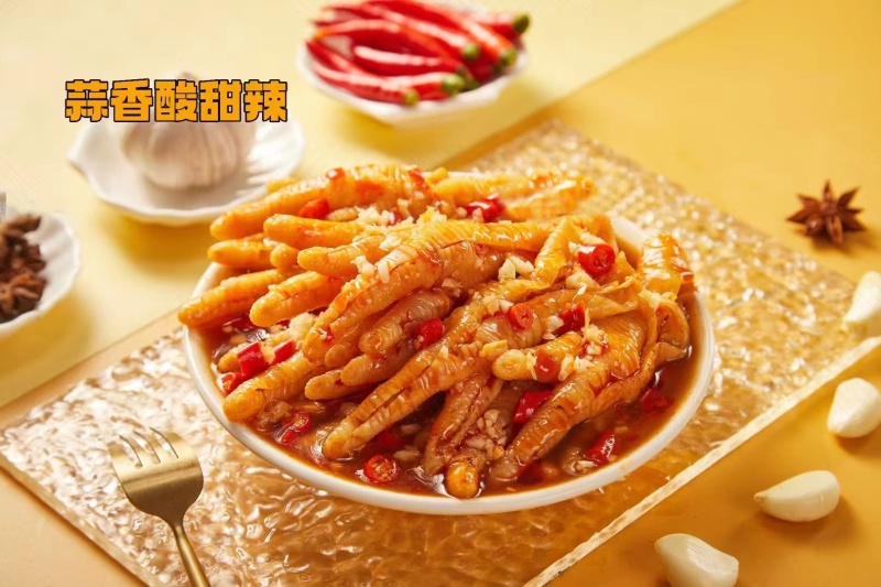 无骨鸡爪无骨凤爪香辣柠檬，规格齐全可发往全国市场！