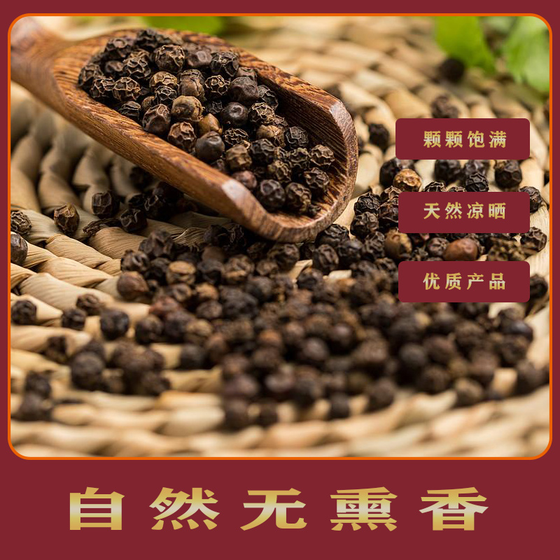 正宗黑胡椒优质黑胡椒精选好货南药园直供包邮