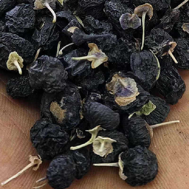 黑枸杞新疆特产无加工原味大颗粒泡茶泡水喝料包邮批发