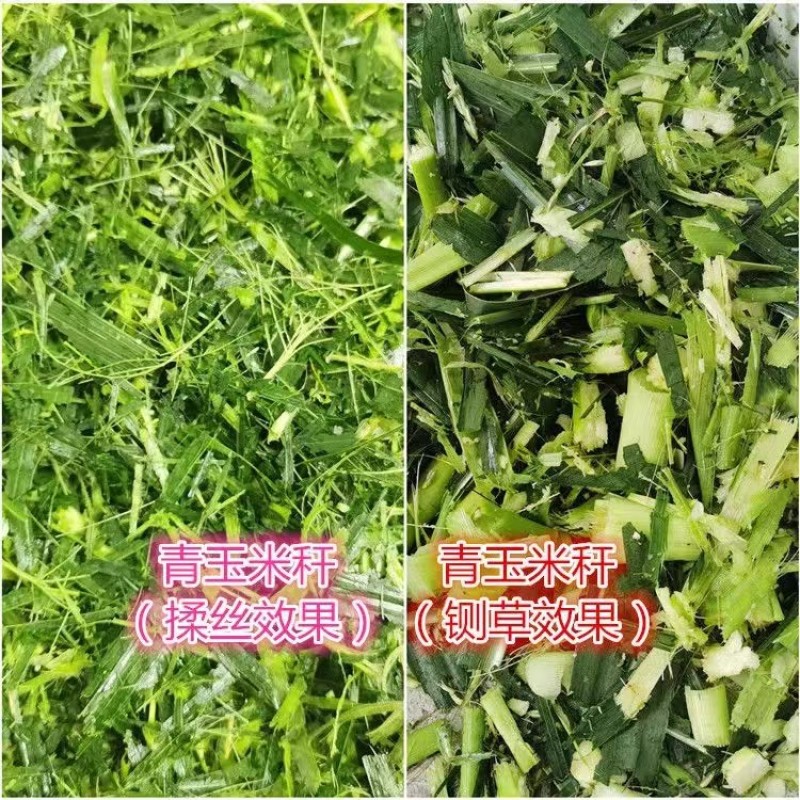 新款铡草揉丝一体机铡草机秸秆粉碎机家用养殖牛羊猪铡揉粉