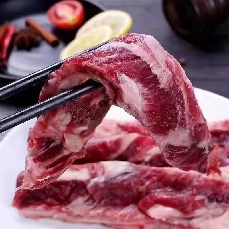 山东精品纯干腹肉条牛肋条大量现货，规格齐全，可视频看货选货