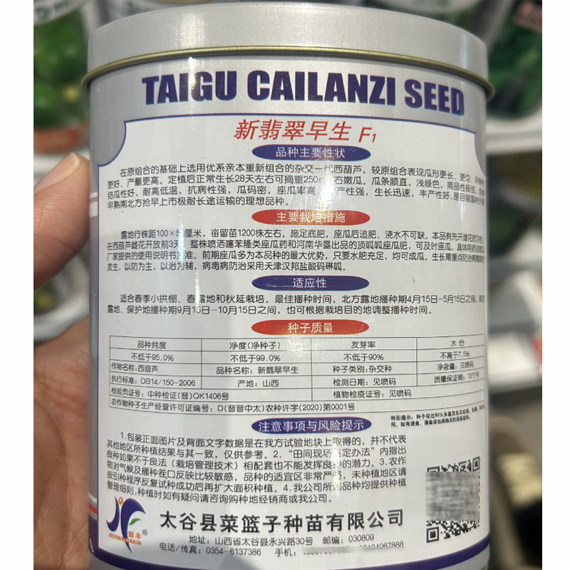 新翡翠早生西葫芦种子春夏秋四季播耐寒耐高温南北方早熟西葫