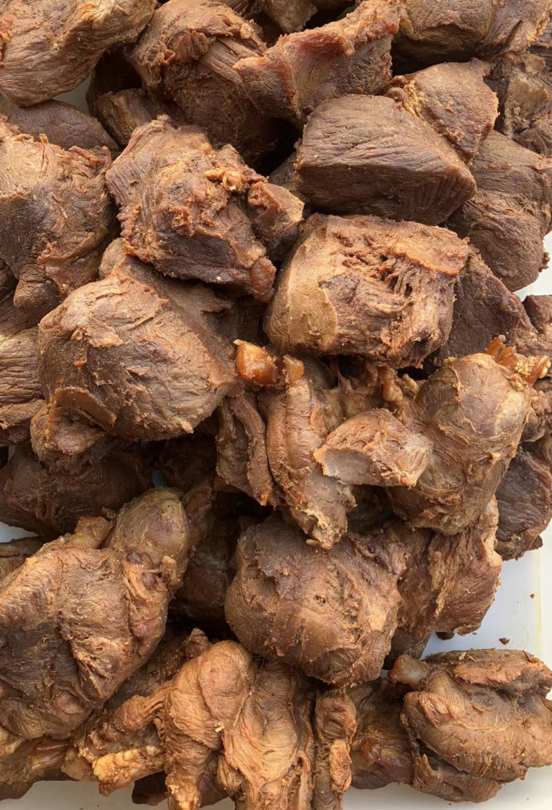 厂家直销全熟卤牛肉风味酱香腿肉摆摊卤菜店批发展会专用