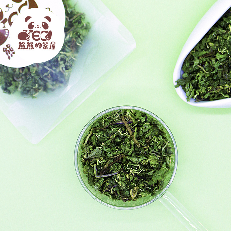 熊熊的茶屋四川薄荷叶干中药材新鲜食品级薄荷叶子泡茶泡水喝