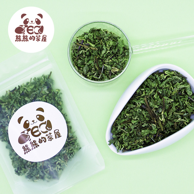 熊熊的茶屋四川薄荷叶干中药材新鲜食品级薄荷叶子泡茶泡水喝
