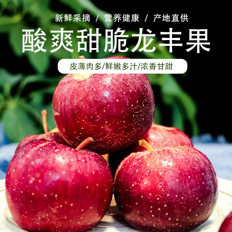 龙丰果东北苹果秋果酸甜东北龙丰果