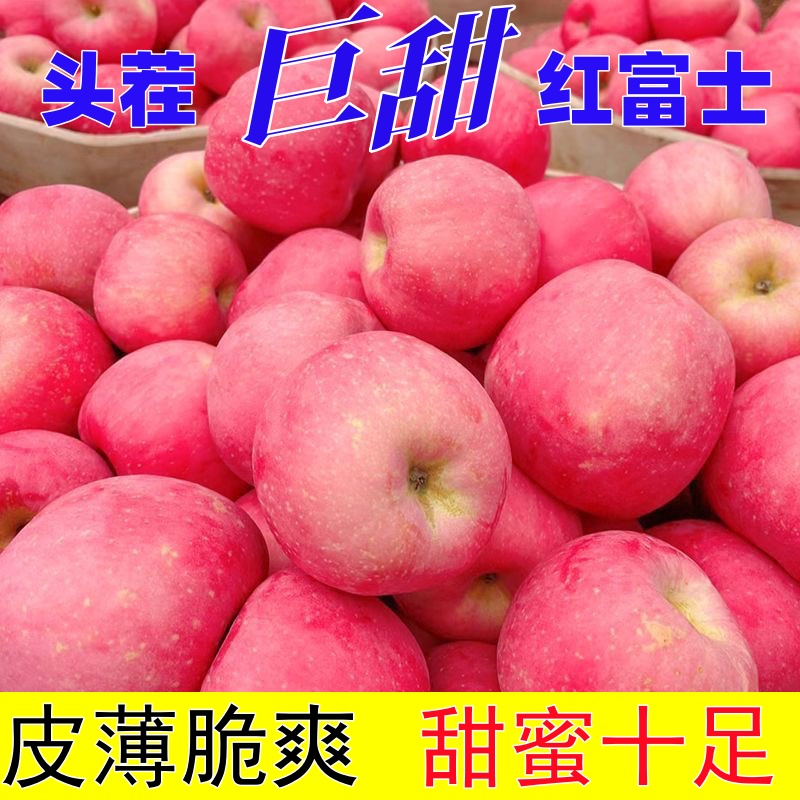〈一件代发〉2025陕西膜袋嘎啦红富士苹果对接各大电商