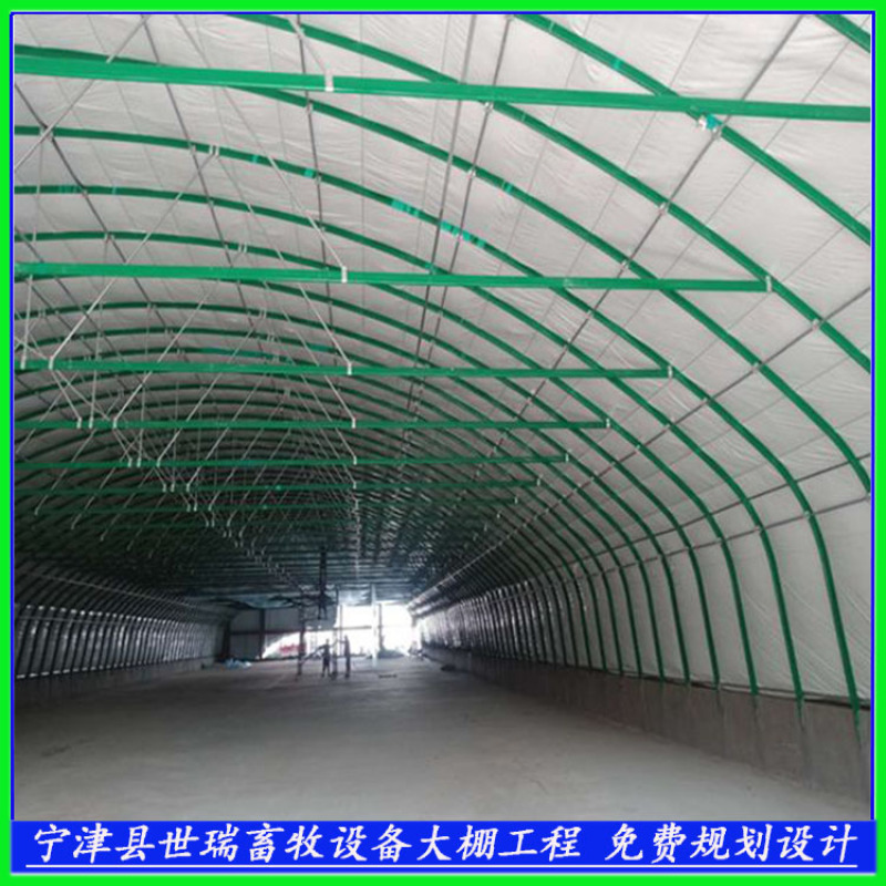 全封闭养鸭棚建设肉鸭养殖大棚搭建鸭舍大棚施工厂家