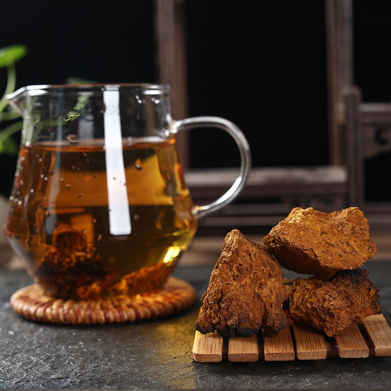 桦树茸俄罗斯引种黑金白桦茸茶桦树茸精粉大块桦褐孔菌一件代